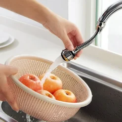 360 Degree Rotatable Water Saving Faucet Tap Aerator ABS Faucet Nozzle Filter Water Faucet Bubbler Aerator