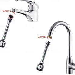 360 Degree Rotatable Water Saving Faucet Tap Aerator ABS Faucet Nozzle Filter Water Faucet Bubbler Aerator
