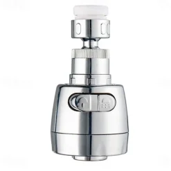 360 Degree Rotatable Water Saving Faucet Tap Aerator ABS Faucet Nozzle Filter Water Faucet Bubbler Aerator