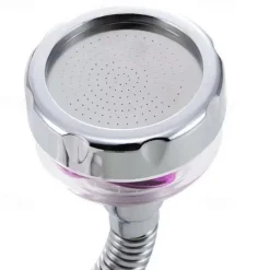 360 Degree Turbo Rotation Faucet Pressurize Kitchen Sink Tap Filter Bubble Splash Proof Water Saving Shower Nozzle Tap Connector