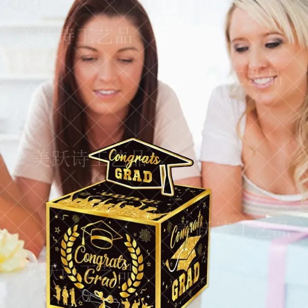 2025 Graduation Money Box for Cash Gift Pull,Graduation Gifts for Women Men,Funny Graduation Gifts for College,Graduation Money Holder for Party Decorations