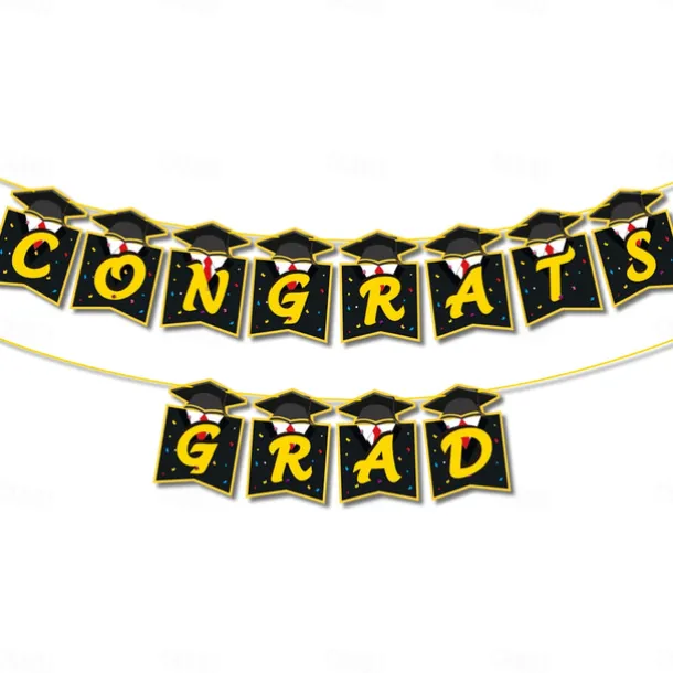 2025 Graduation Party Decorations, Graduate Themed Banner, Spiral Hanging Decorations, Balloon Set for Graduation Ceremony Celebration