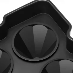 4 Grid Diamond Ice Cube Tray Reusable Ice Cubes Maker Silicone Ice Cream Molds Form Chocolate Mold Whiskey Party Bar Tools