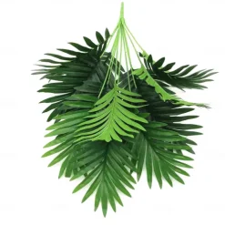 12 Head 68CM Artificial Palm Plants Leaves, Faux Fake Tropical Large Palm Tree Leaves Imitation Leaf Artificial Plants, Tropical Wedding Floral Arrangement Indoor Outdoor Decoration