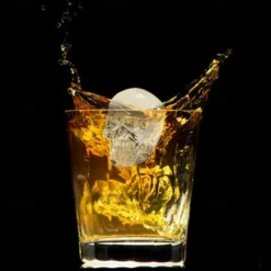 4 Ice Cube Skull Ball Skeleton Mold DIY Skull Ice Box Silicone Mold DIY Homemade for Party Bar Halloween