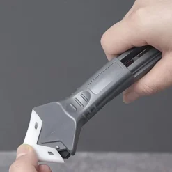 5 In 1 Caulk Remover Tools Kit, Grout Removal Tool, Sealant Finishing Tool, Glue Angle Scraper Tool For Window And Sink Renovations In Kitchens And Bathrooms