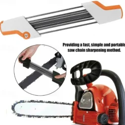 2 In 1 Chain Sharpener Grinding Tool Fast Sharpener Grind Fits Sharpening Abrasive Tools for 3/8