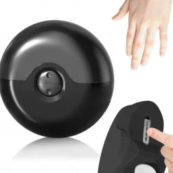 2 in 1 Electric Polishing Automatic Nail Clippers for Baby and Elderly, Rechargeable Nail Trimmer with Safe Anti-Pinch Design, Nail Care Grooming Tool