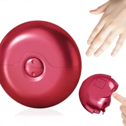 2 in 1 Electric Polishing Automatic Nail Clippers for Baby and Elderly, Rechargeable Nail Trimmer with Safe Anti-Pinch Design, Nail Care Grooming Tool