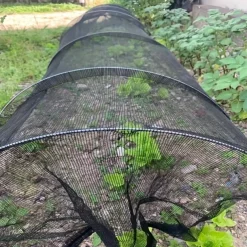 2 in 1 Portable Greenhouse Protection from Sun Heat,Garden Tunnel Shade Net Cover with Quick-Release Technology,Row Covers for Vegetables Plant Cover from Sun