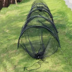 2 in 1 Portable Greenhouse Protection from Sun Heat,Garden Tunnel Shade Net Cover with Quick-Release Technology,Row Covers for Vegetables Plant Cover from Sun