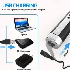 4 In 1 Rechargeable Men Electric Nose Ear Hair Trimmer Painless Women Trimming Side Burns Eyebrows Beard Hair Clipper Cut Shaver