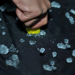 2 In 1 Safety Belt Cutter Emergency Key Chain Car Escape Tool Metal Safety Hammer Mini Fire Hammer Life-saving Hammer Car Emergency Escape Device Window Breaker