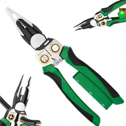 8 in 1 Wire Stripper with Voltage Tester, 2025 New Multi-Function Electric Wire Stripping Tool for Cutting and Pulling Pliers, Electric Pliers, Electrician Repair Tool