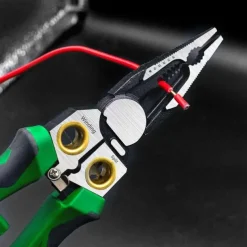 8 in 1 Wire Stripper with Voltage Tester, 2025 New Multi-Function Electric Wire Stripping Tool for Cutting and Pulling Pliers, Electric Pliers, Electrician Repair Tool