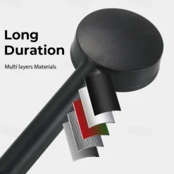 5 Modes Shower Head with Handheld, Drill-Free High Pressure High Flow Water Saving Shower Spray with ON/OFF Pause Switch, Shower Bathroom Accessories