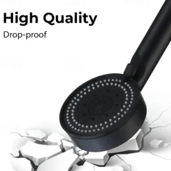 5 Modes Shower Head with Handheld, Drill-Free High Pressure High Flow Water Saving Shower Spray with ON/OFF Pause Switch, Shower Bathroom Accessories