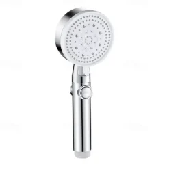 5 Modes Shower Head with Handheld, Anti-drop Nozzle High Pressure High Flow Water Saving Handheld Spray with ON/OFF Pause Switch, Shower Bathroom Accessories