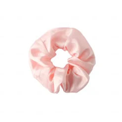 100% Mulberry Silk Hair Scrunchies Ties for Frizz & Breakage Prevention, Nature Silk Hair Ties No Damage, Elastic ponytail Holders, 1Pc