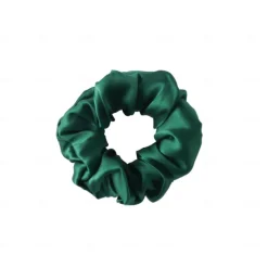 100% Mulberry Silk Hair Scrunchies Ties for Frizz & Breakage Prevention, Nature Silk Hair Ties No Damage, Elastic ponytail Holders, 1Pc