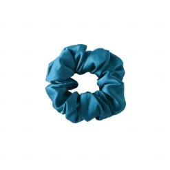 100% Mulberry Silk Hair Scrunchies Ties for Frizz & Breakage Prevention, Nature Silk Hair Ties No Damage, Elastic ponytail Holders, 1Pc