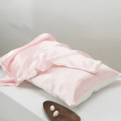 100% Mulberry Silk Pillowcase for Hair and Skin Health,Soft and Smooth Luxury Silk Pillow Cover,16 Momme Natural Silk Pillow Case Envelope Closure ,1pc