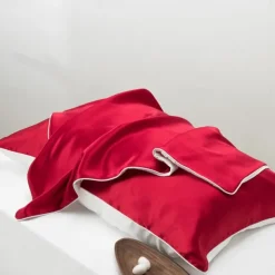 100% Mulberry Silk Pillowcase for Hair and Skin Health,Soft and Smooth Luxury Silk Pillow Cover,16 Momme Natural Silk Pillow Case Envelope Closure ,1pc