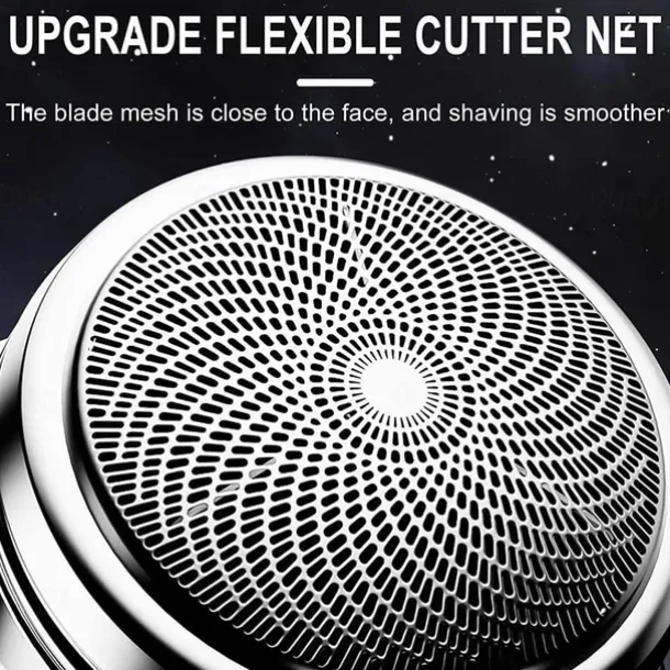 2023 New Upgrade Powerful Storm Shaver Men's Electric Shavers, Rechargeable USB Electric Shaver, Portable Mini Shaver, Pocket Size Wet and Dry, Easy One-Button Use