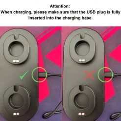 1 or 2-pack rechargeable electric pepper & salt grinders. 2-pack includes charging base. Rechargeable Electric Pepper and Salt Grinder, Auto operation, LED light, adjustable grind, USB charging. Black