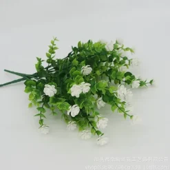 2 Pack / 8 Pack Artificial Flowers Outdoor UV Resistant Fake Plastic Flowers Rose No Fade Faux Plastic Plants for Indoor Outdoor Wedding Christmas Home Garden Decoration