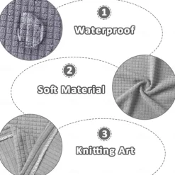 2 Pack Armchair Saver Protective Covers Armrest Cover Stretch Sofa Protective Covers For Armrests