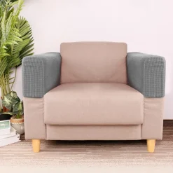 2 Pack Armchair Saver Protective Covers Armrest Cover Stretch Sofa Protective Covers For Armrests
