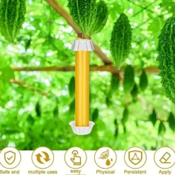 1 Pack Eliminate Unwanted Insects With 1pc Fly Traps Indoor/Outdoor Hanging Sticky Mosquito And Fruit Fly Trap Pest Control