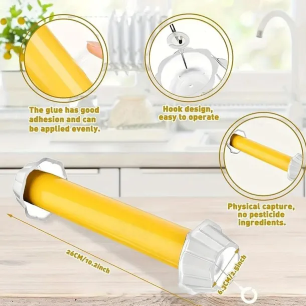 1 Pack Eliminate Unwanted Insects With 1pc Fly Traps Indoor/Outdoor Hanging Sticky Mosquito And Fruit Fly Trap Pest Control