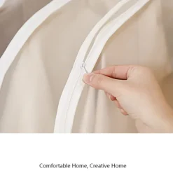 2 Pack Garment Covers Waterproof Dustproof Clothes Big Dust Cover For Garment Suit Dress Coat Cloths Protector Hanging Organizer Wardrobe Storage Bags