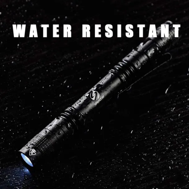 2 Pack LED Tactical Flashlight Torch Camping Lights Waterproof Multi-function for Camping Biking Hiking Outdoor Home Emergency 3.7V