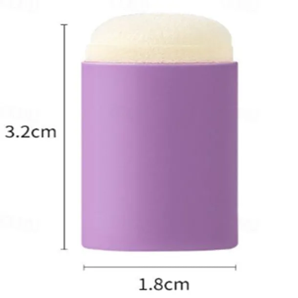 1 Pack Of Finger Sponge Daubers With Storage Case For Painting Art Ink Crafts