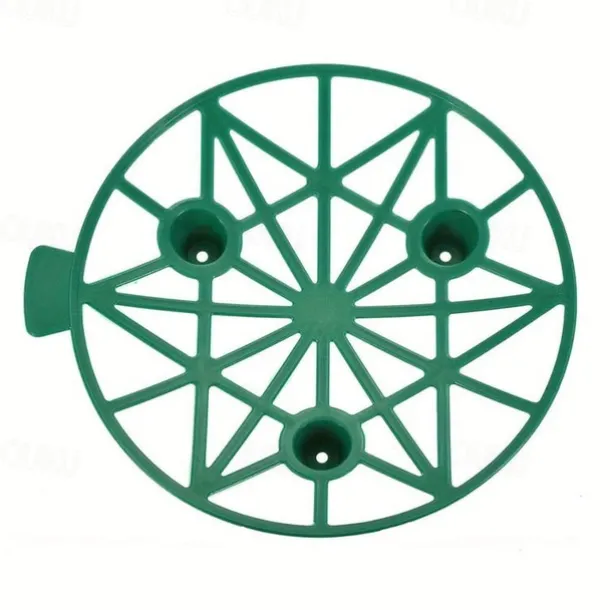 10 Pack Plant Melon Supports Cages Cradles Trellis for Watermelon, Cantaloupe, Pumpkins, Strawberries - Avoid Ground Rot - Reusable (Round Watermelon Support)