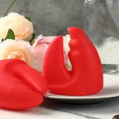 1 Pair Anti-Scald Pot Holders, Red Silicone Oven Glove Set, Lobster Claw Oven Gloves, Red Crab Oven Glove, Non-Slip Silicone Oven Gloves, Kitchen Safe Cooking Gloves For Oven