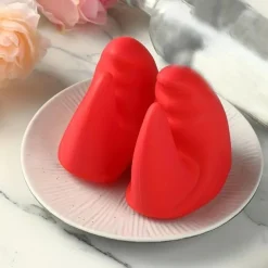 1 Pair Anti-Scald Pot Holders, Red Silicone Oven Glove Set, Lobster Claw Oven Gloves, Red Crab Oven Glove, Non-Slip Silicone Oven Gloves, Kitchen Safe Cooking Gloves For Oven