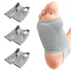 1 Pair Arch Support Sleeves, Plantar Fasciitis and Heel Spur Relief Socks, Orthopedic Foot Care Inserts for Flat Feet and Pain Relief
