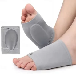 1 Pair Arch Support Sleeves, Plantar Fasciitis and Heel Spur Relief Socks, Orthopedic Foot Care Inserts for Flat Feet and Pain Relief