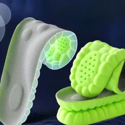 1 Pair 4D Cloud Technology Insole - Soft Relief for Foot Pain - Arch Support and Massage Points - Multiple Sizes and Colors Available