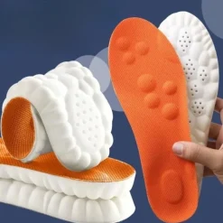 1 Pair 4D Cloud Technology Insole - Soft Relief for Foot Pain - Arch Support and Massage Points - Multiple Sizes and Colors Available