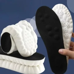 1 Pair 4D Cloud Technology Insole - Soft Relief for Foot Pain - Arch Support and Massage Points - Multiple Sizes and Colors Available