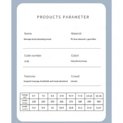 1 Pair 4D Cloud Technology Insole - Soft Relief for Foot Pain - Arch Support and Massage Points - Multiple Sizes and Colors Available