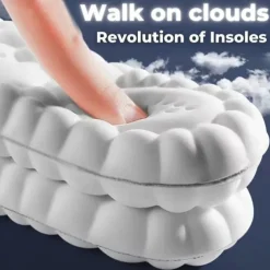 1 Pair 4D Cloud Technology Insole - Soft Relief for Foot Pain - Arch Support and Massage Points - Multiple Sizes and Colors Available