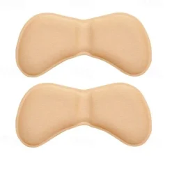 1 Pair Heel Stickers Comfortable Non-Heel Feet Half Size Pad Women's Anti-Wear Heel Stickers Anti-Drop Heel Non-Slip Shoes Back Stickers