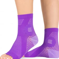 1 Pair Neuropathy Socks for Women and Men - Toeless Compression Socks Foot Neuropathy Socks, Peripheral Neuropathy Socks, Diabetic Neuropathy Socks, Arthritis Sock