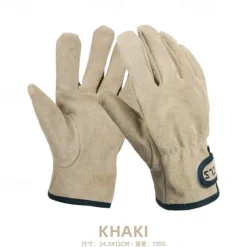 1 Pair of Outdoor Camping Picnic BBQ Gloves Heat Resistant Durable Non-Slip Gloves for Grilling Cooking and Outdoor Activities Protective Gloves for Handling Hot Items and BBQ Tools